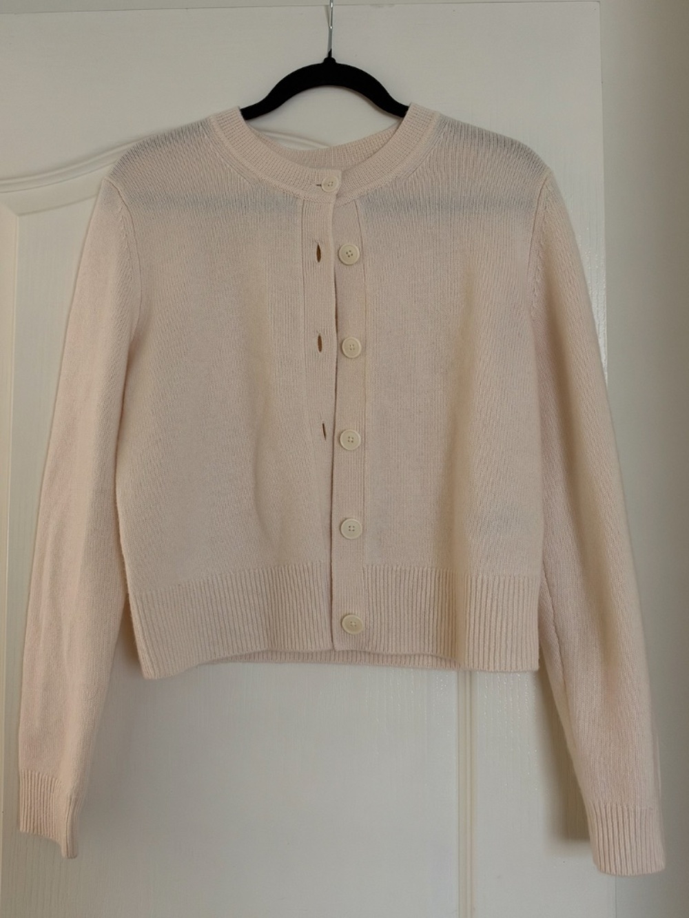 Banana Republic Cream Cashmere Cardigan
